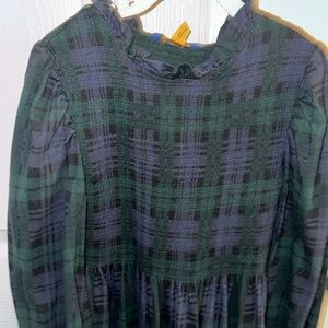 Polo Ralph Lauren kids excellent used condition plaid dress size M(8-10)